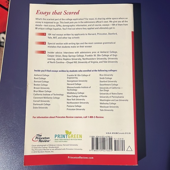 The Princeton Review College Essays that Made a Difference - Picture 2 of 4